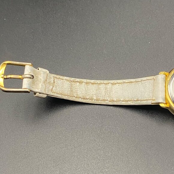 L.A. Express Womens Watch White Genuine Leather Band & Mother Of Pearl Dial - Picture 6 of 7